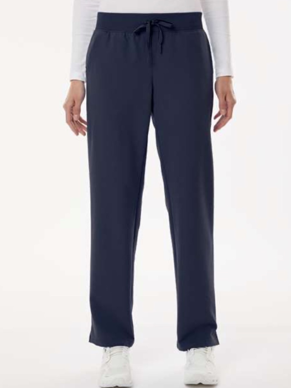 Jaanuu blue gray drawstring waist Xenos essential scrub pants size XL Tall